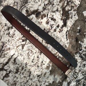 Big Kids Black or Brown Leather Belt